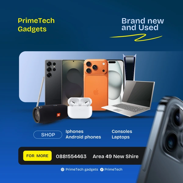 PrimeTech electronics Banner